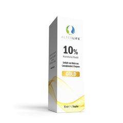 Alterlife Gold CBD Mundöl 10 % (10 ml)
