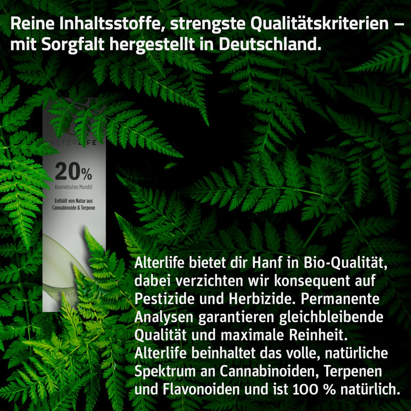 Alterlife CBD Mundöl 20 % (10 ml)