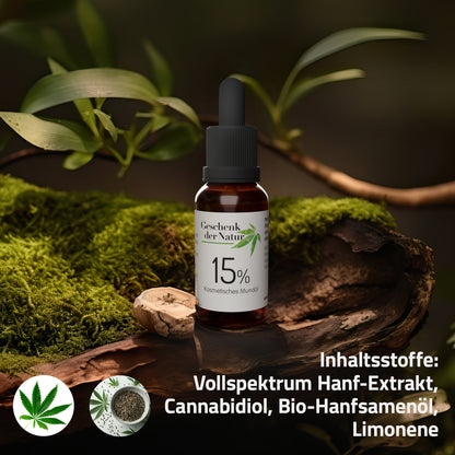 Geschenk der Natur CBD Öl 15% (10 ml)